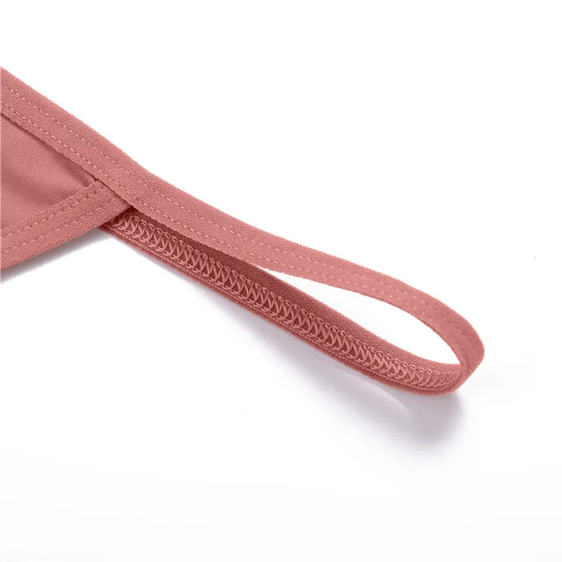 3pcs Cotton Low-Rise Thong Panties for Women – Sexy G-String Bikini Underwear