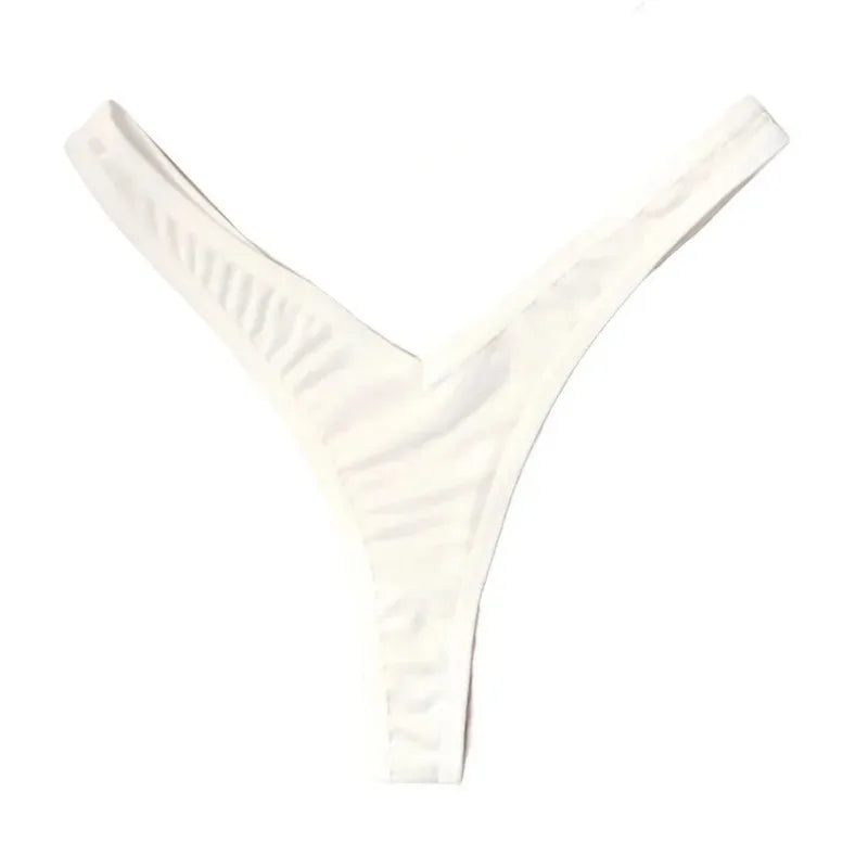 Women’s Low Waist V-Shape Sports Thongs – Breathable G-String Panties
