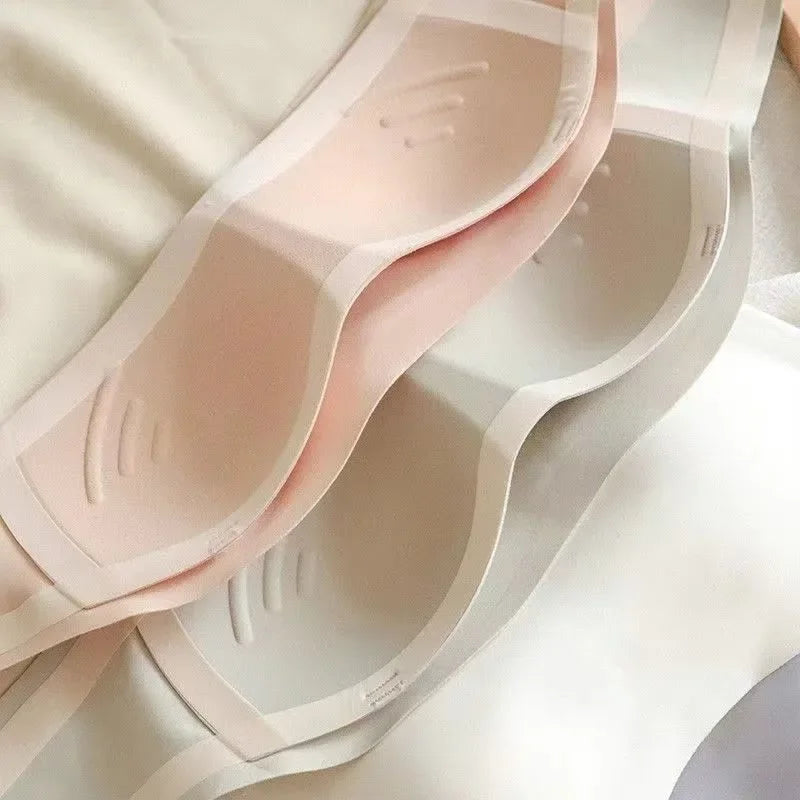 Women’s Seamless Strapless Tube Top Bra – Invisible Push Up Bralette