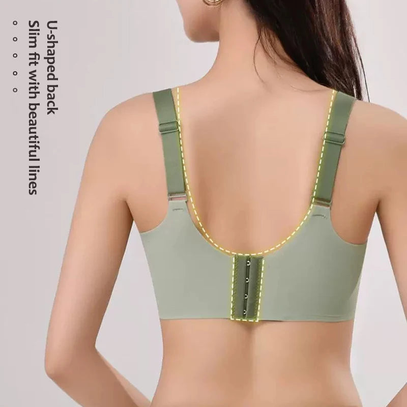 Plus Size Push-Up Seamless Bra