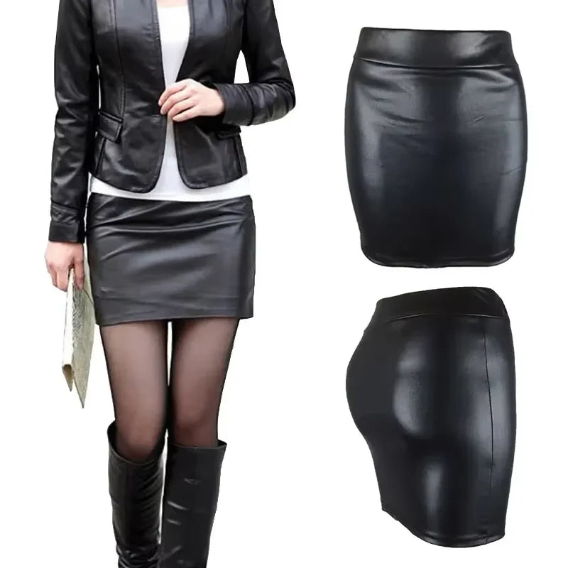 High Waist Slim Mini Pencil Skirt for Women – Bodycon