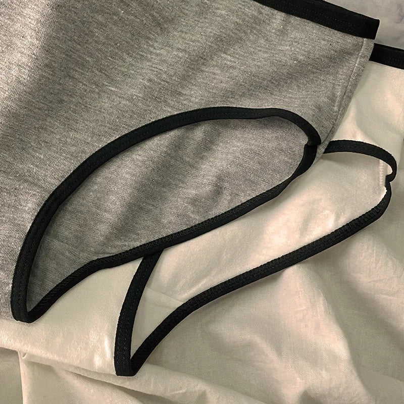 3pcs Cotton Brief Panties for Women – Soft Mid Waist Everyday Underwear