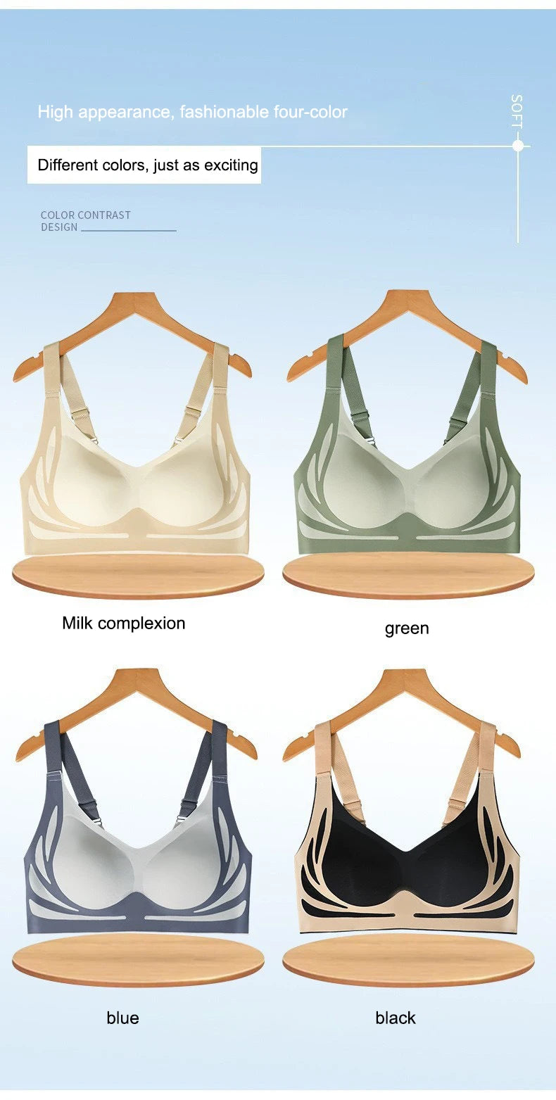 Plus Size Push-Up Seamless Bra