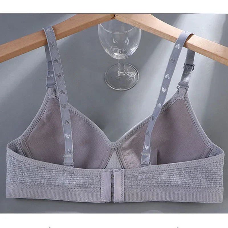 Cotton Wireless Push-Up Bra