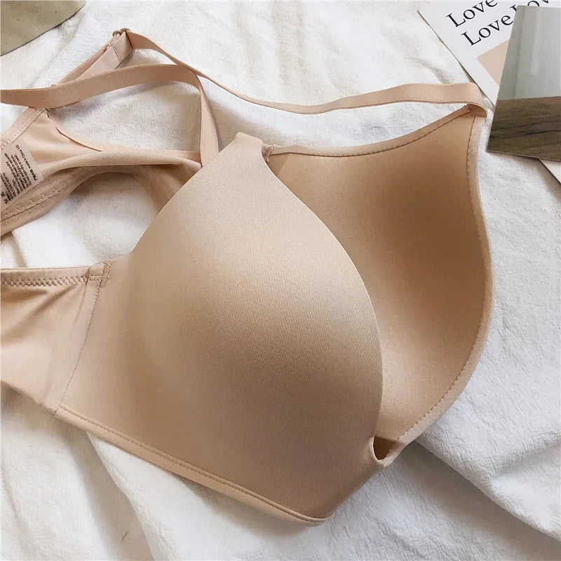 Ultra Thin Wireless Push-Up Bra