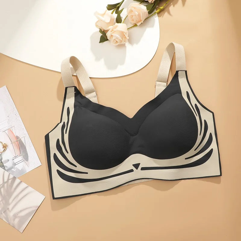Plus Size Push-Up Seamless Bra