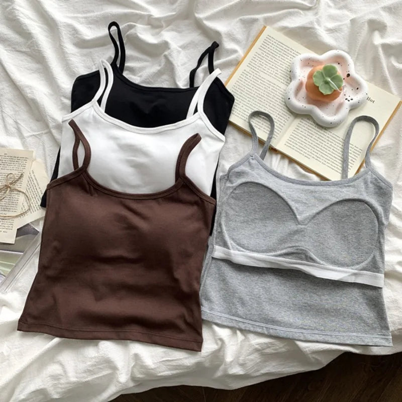 Solid Color Slim Camisole
