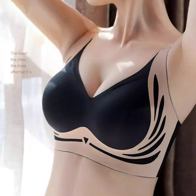 Plus Size Push-Up Seamless Bra