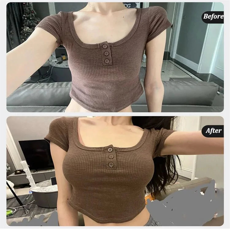 Deep V Neck Seamless Bralette