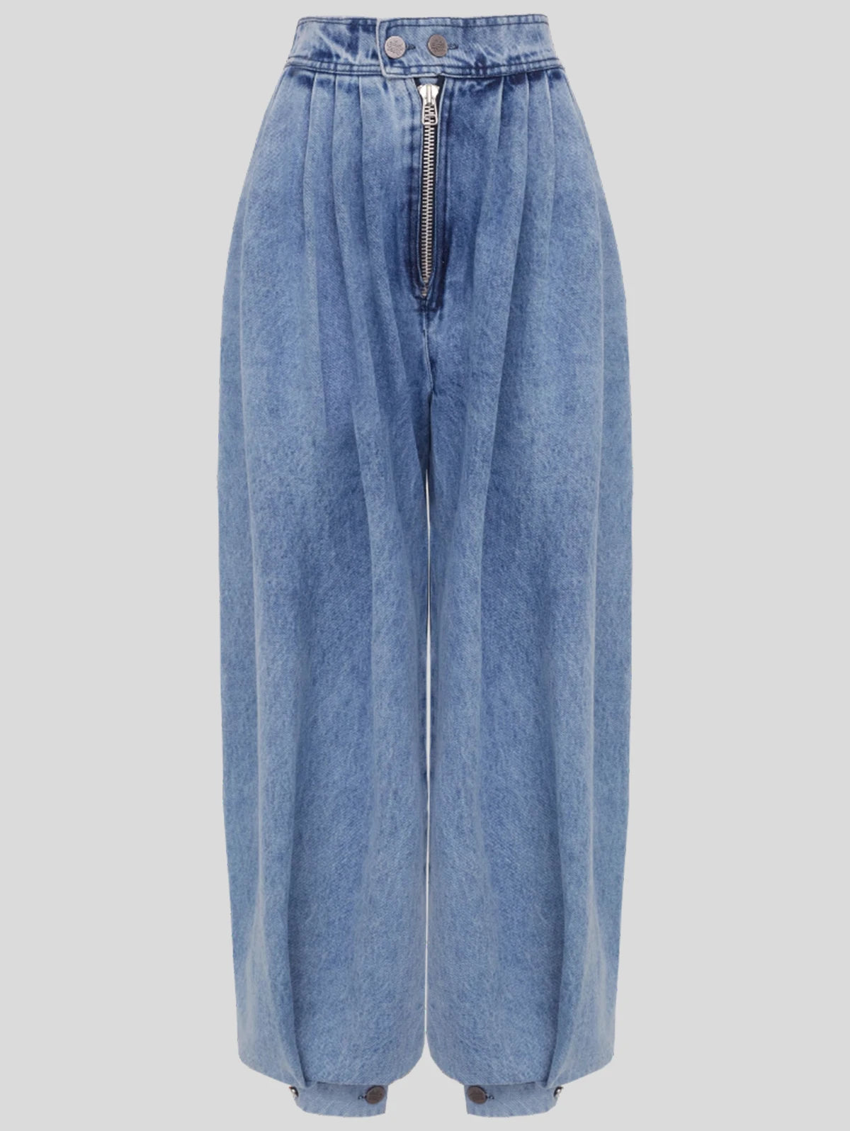Vintage High Waist Loose Denim Harem Jeans for Women