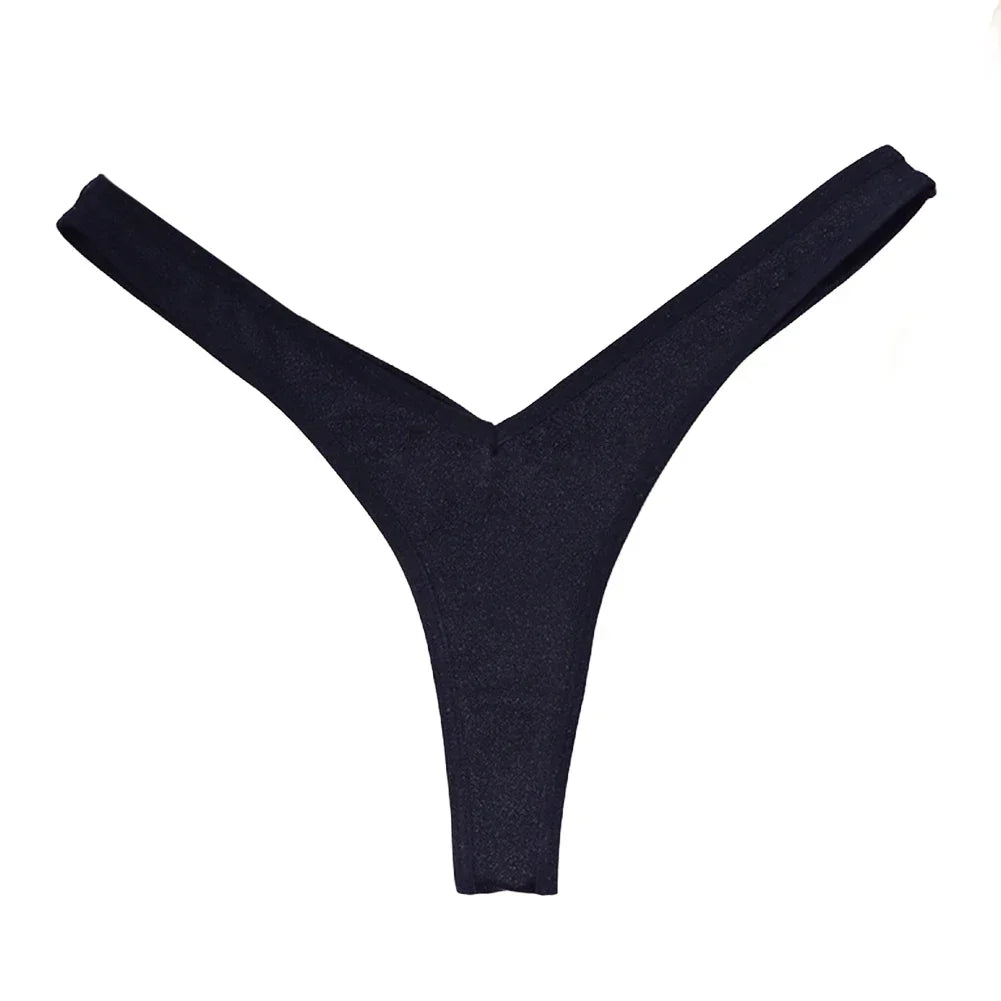 Women’s Low Waist V-Shape Sports Thongs – Breathable G-String Panties