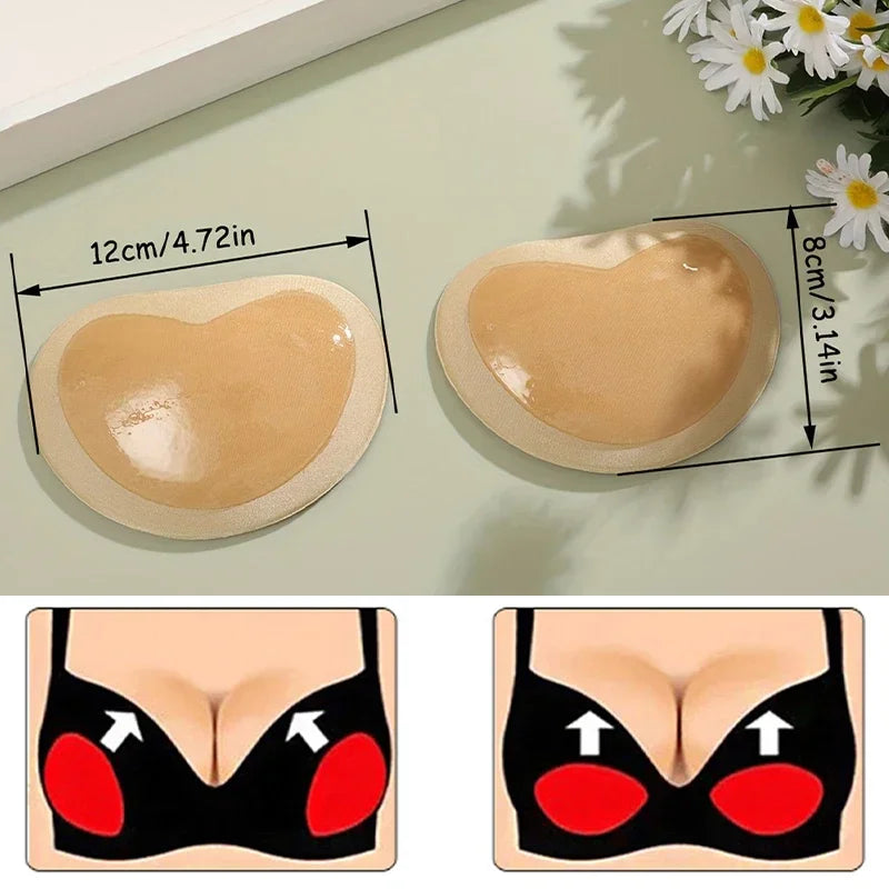 Silicone Bra Inserts – Push-Up Breast Pads for Women