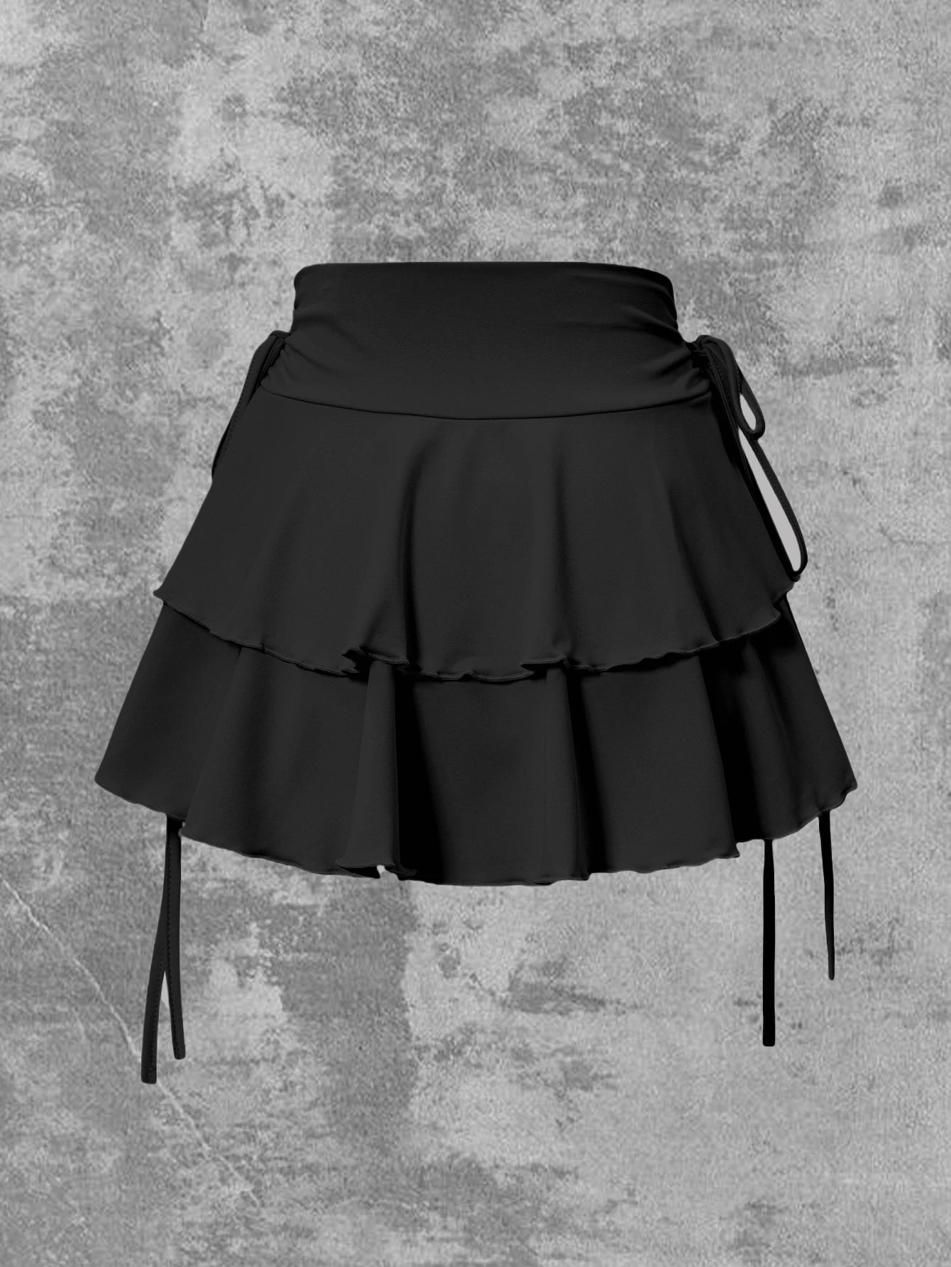 High Waist Solid Color Mini Skirt for Women – Summer Casual