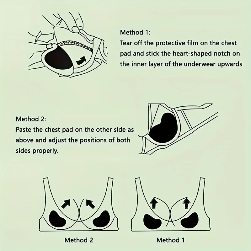 Silicone Bra Inserts – Push-Up Breast Pads for Women