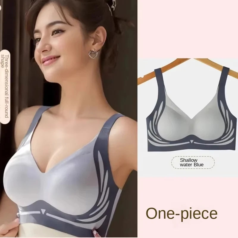 Plus Size Push-Up Seamless Bra