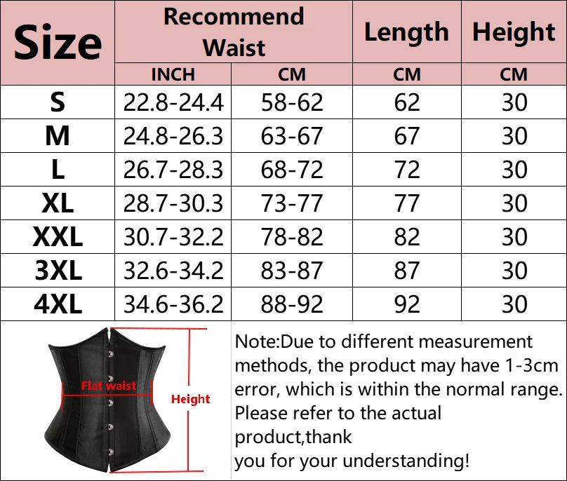 Underbust Waist Corset
