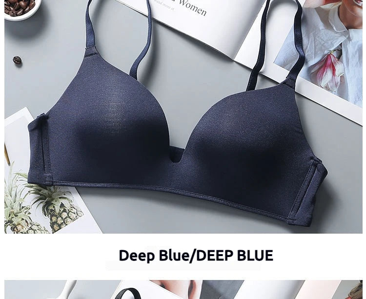 Ultra Thin Wireless Push-Up Bra