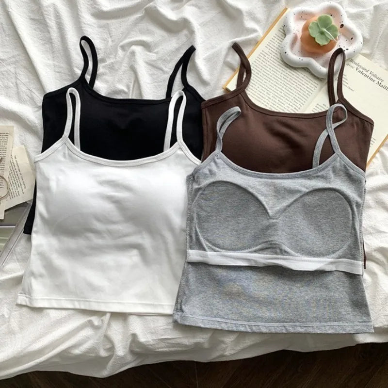 Solid Color Slim Camisole