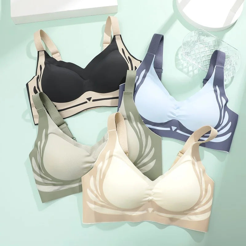 Plus Size Push-Up Seamless Bra