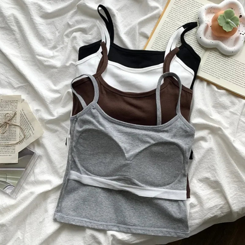 Solid Color Slim Camisole