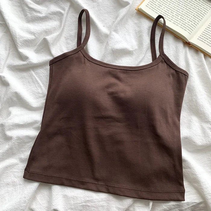 Solid Color Slim Camisole