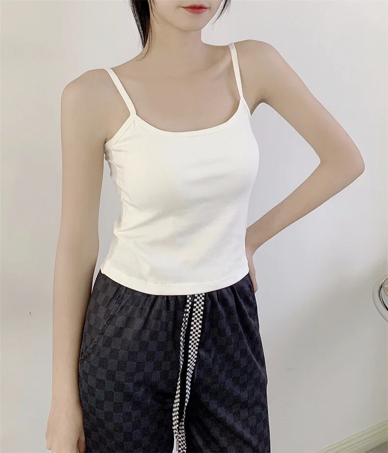 Solid Color Slim Camisole