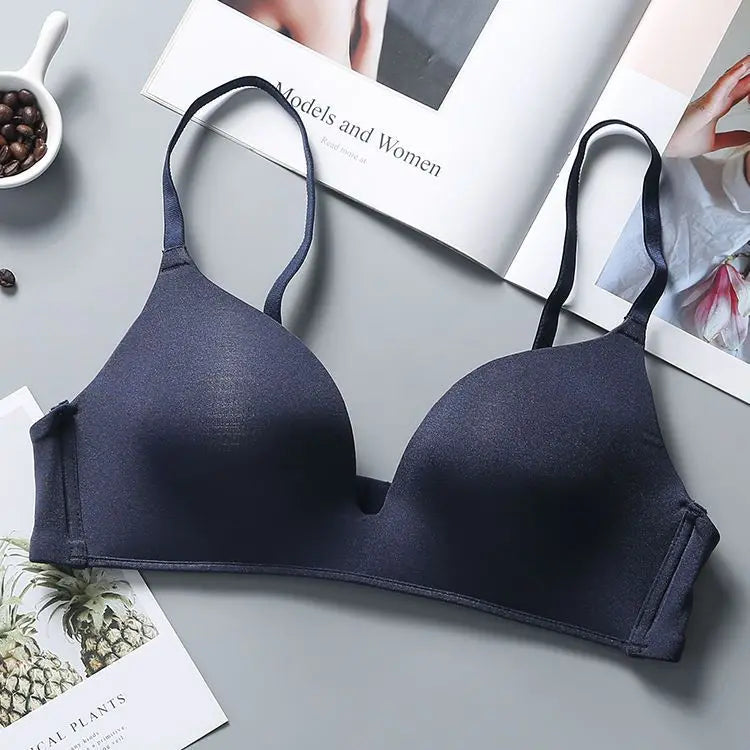 Ultra Thin Wireless Push-Up Bra