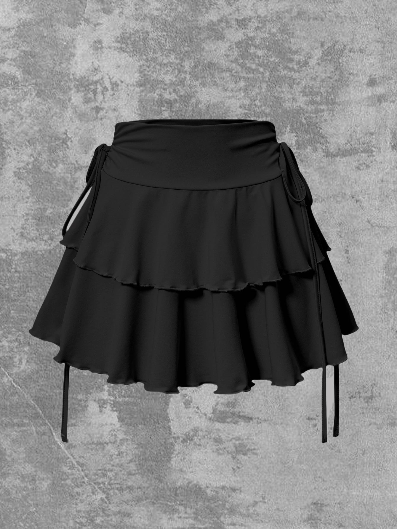 High Waist Solid Color Mini Skirt for Women – Summer Casual