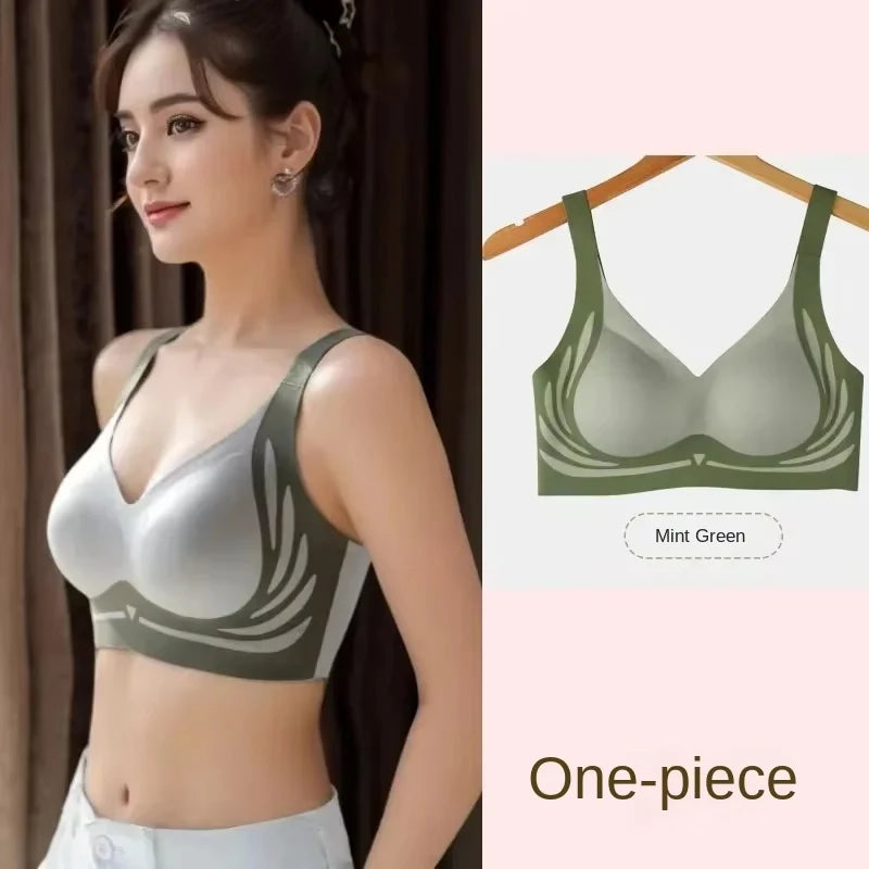 Plus Size Push-Up Seamless Bra