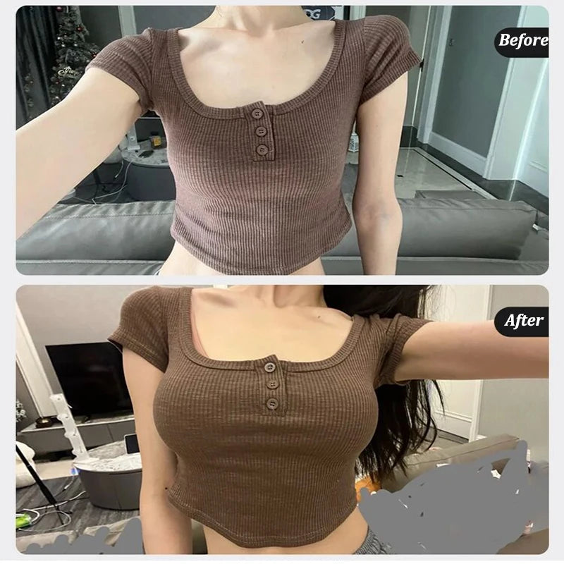 Deep V Neck Seamless Bralette