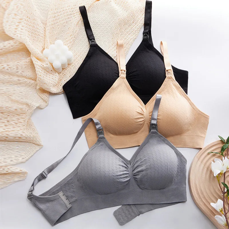 Seamless Nursing Bra