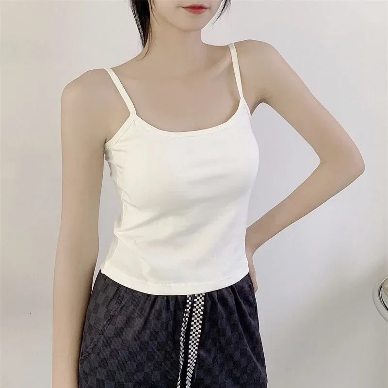 Solid Color Slim Camisole