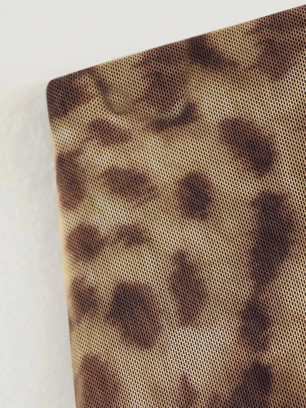 Leopard Print Tulle Midi Skirt for Women – High Waist