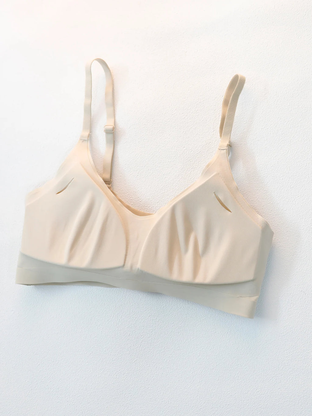 Seamless Wire-Free V-Neck Bra