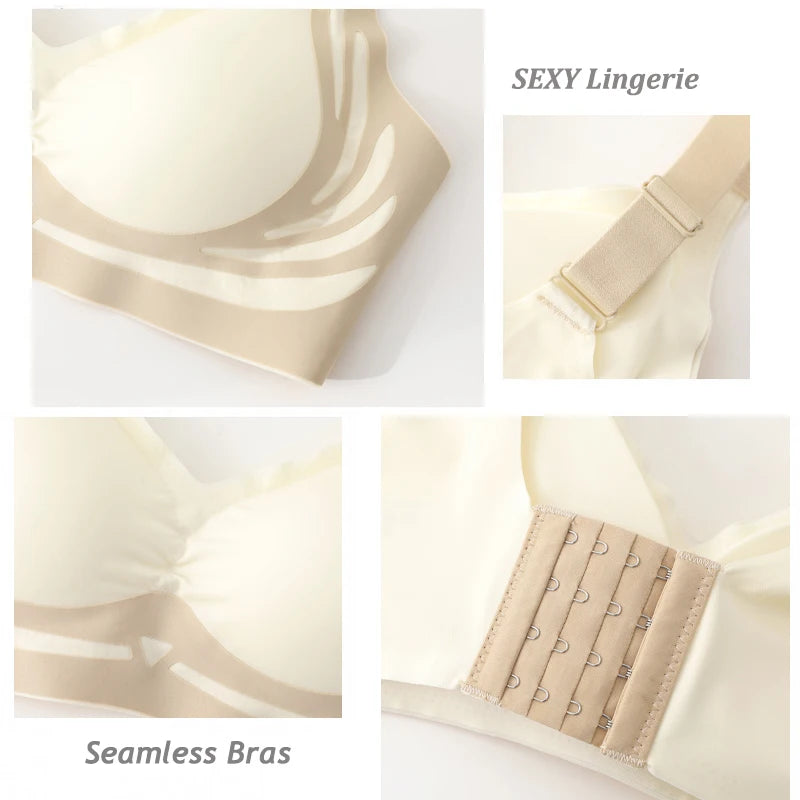 Plus Size Push-Up Seamless Bra