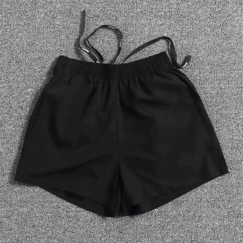 High Waist Yoga Shorts for Women – Elastic Gym & Fitness Workout Shorts
