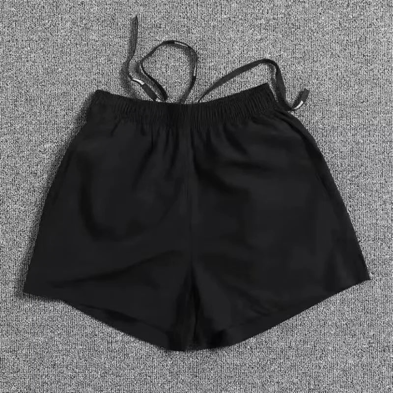 High Waist Yoga Shorts for Women – Elastic Gym & Fitness Workout Shorts