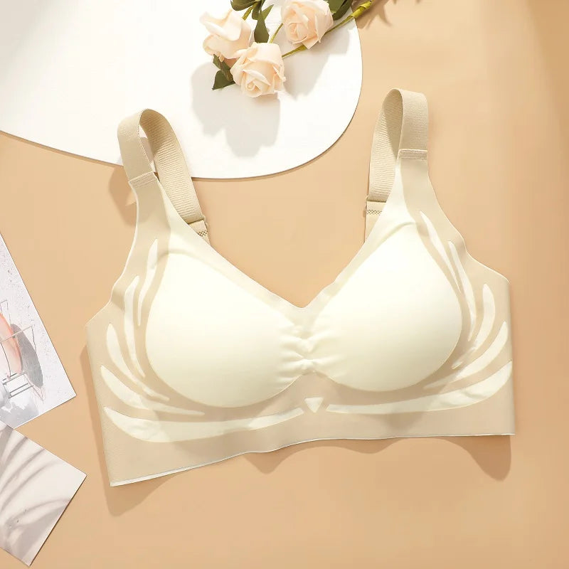 Plus Size Push-Up Seamless Bra