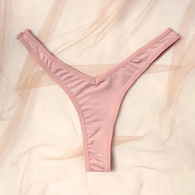 Women’s Low Waist V-Shape Sports Thongs – Breathable G-String Panties