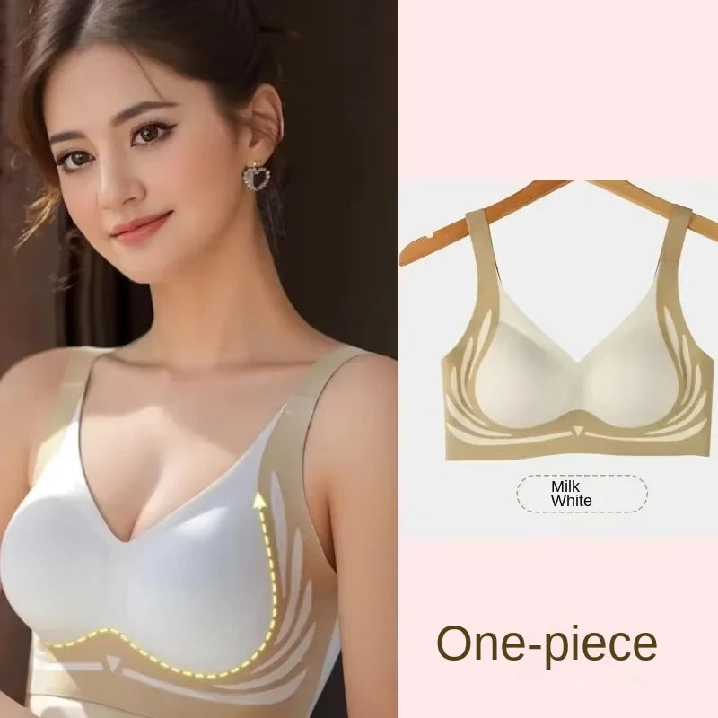 Plus Size Push-Up Seamless Bra