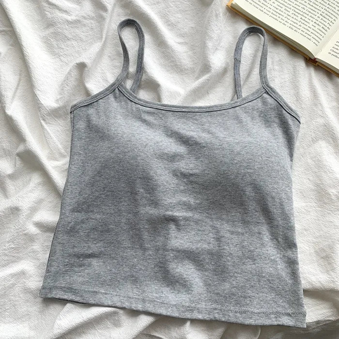 Solid Color Slim Camisole