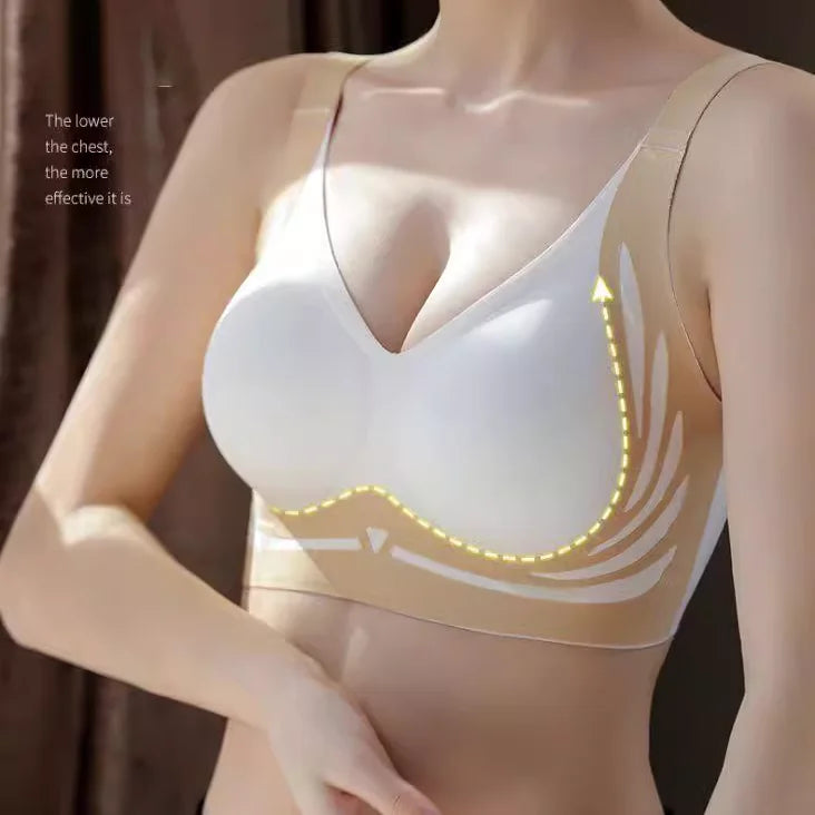 Plus Size Push-Up Seamless Bra
