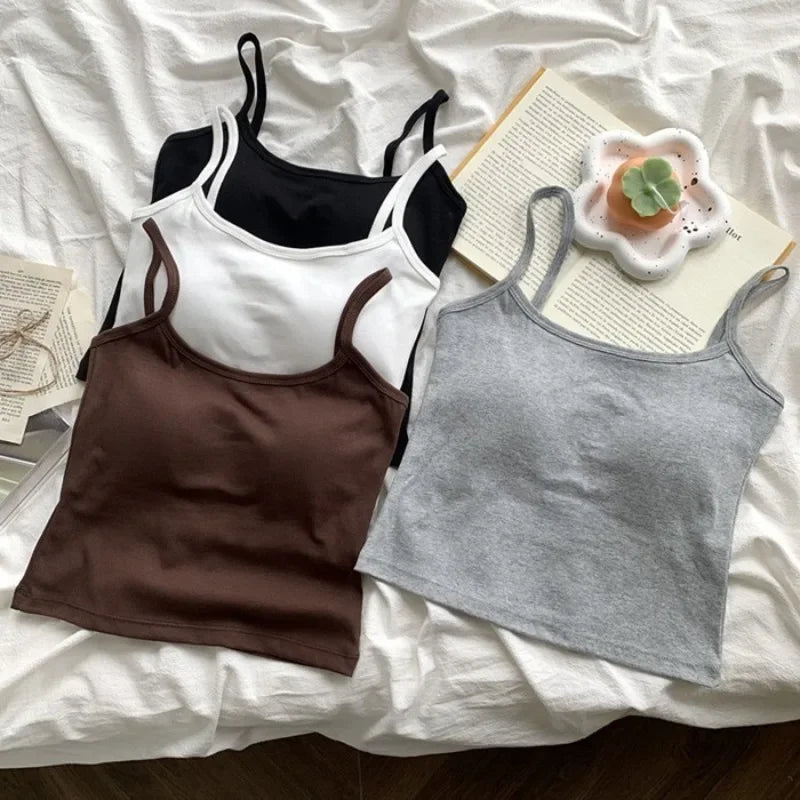 Solid Color Slim Camisole