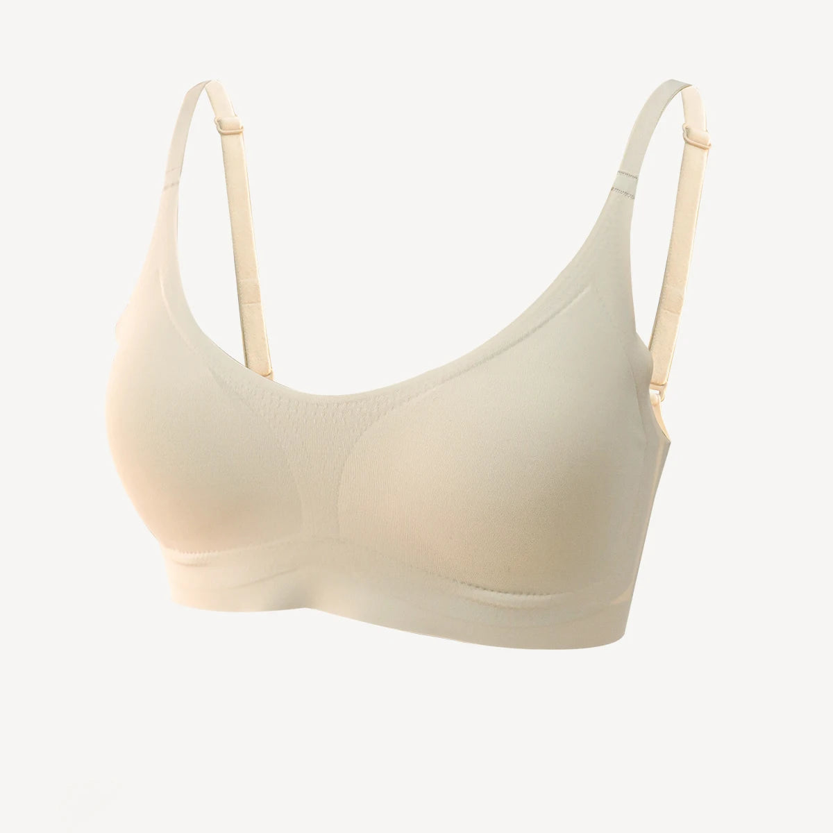 Seamless Wire-Free V-Neck Bra