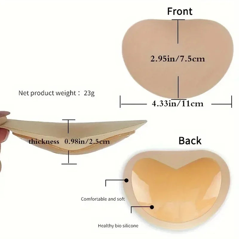 Silicone Bra Inserts – Push-Up Breast Pads for Women